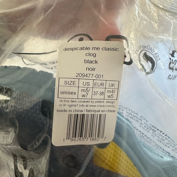 Despicable Me Minions Classic Clogs - Picture 5 of 5